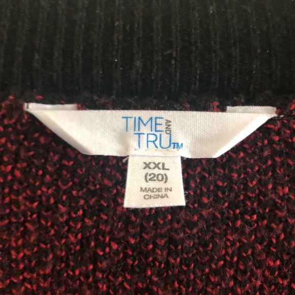 Time and True XXL Plaid Cardigan - Picture 3 of 3